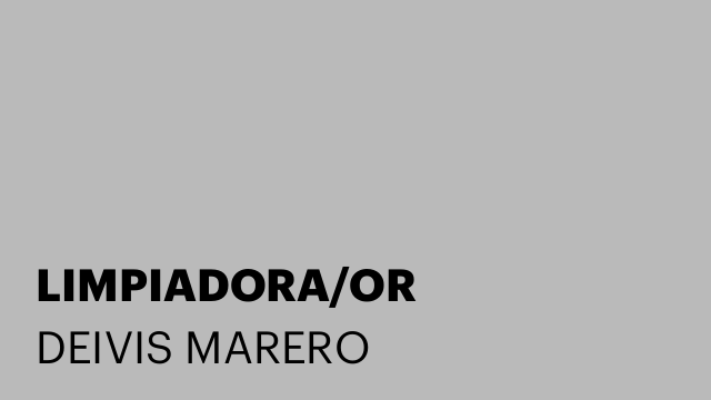 LIMPIADORA/OR