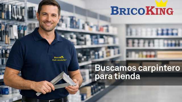 Carpintero para tienda de bricolaje
