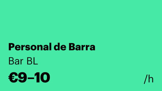 Personal de Barra