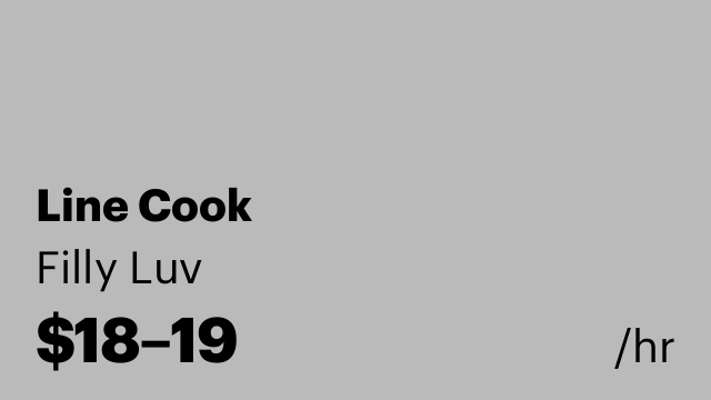 Line Cook