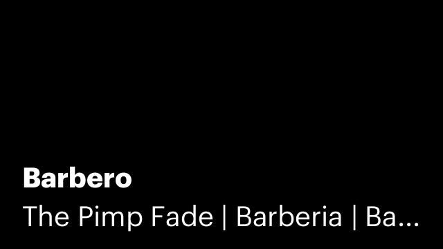 Barbero
