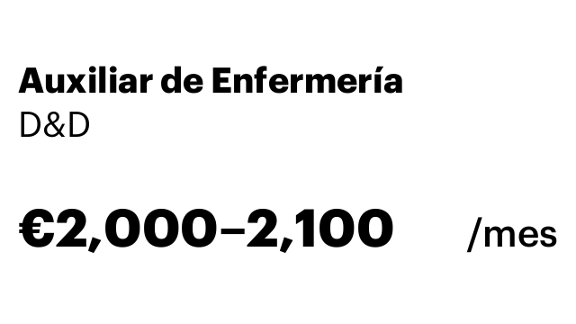 Auxiliar de Enfermería