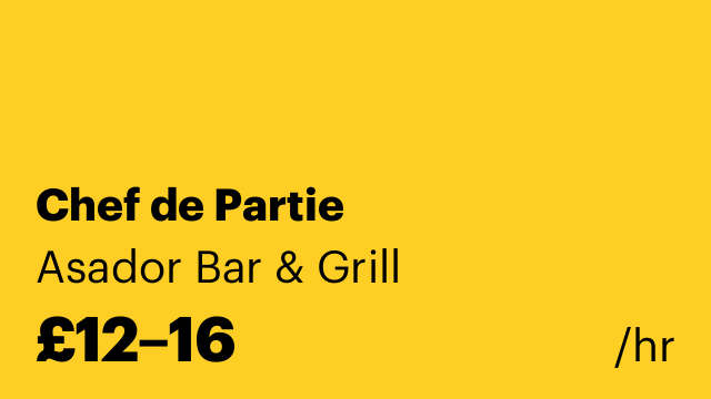 Chef de Partie