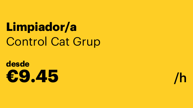 Limpiador/a