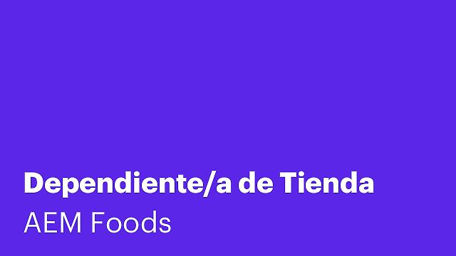 Dependiente/a de Tienda