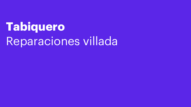 Tabiquero