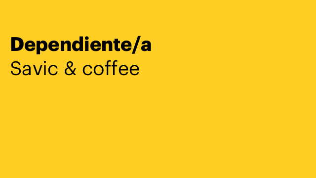 Dependiente/a