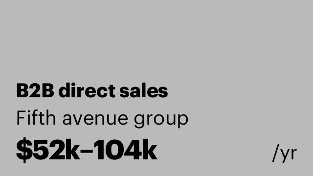B2B direct sales