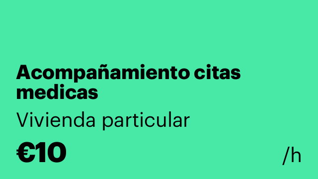Acompañamiento citas medicas