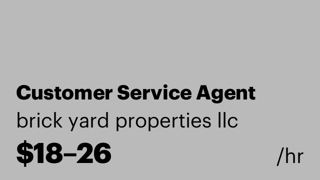 Customer Service Agent