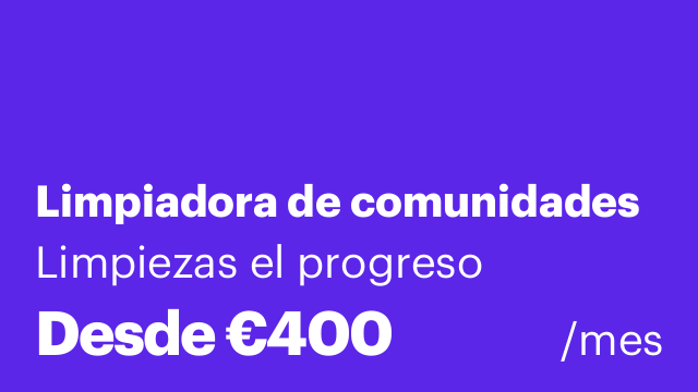 Limpiadora de comunidades