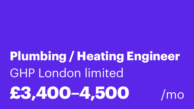 Plumbing / Heating Engineer