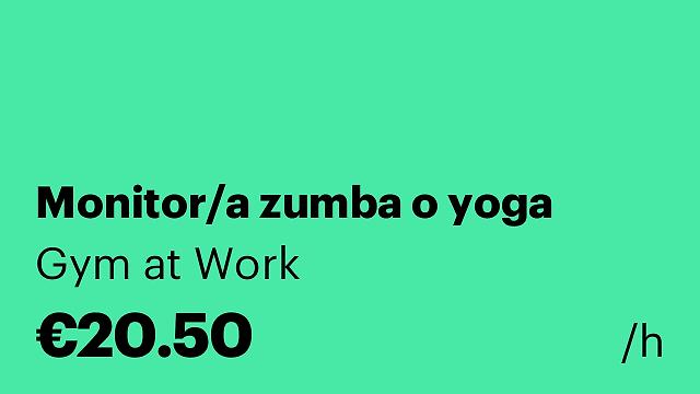 Monitor/a zumba o yoga