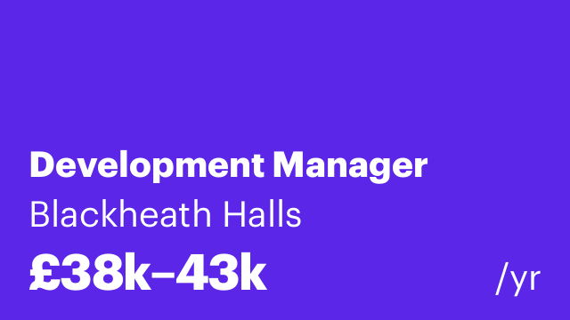 Development Manager