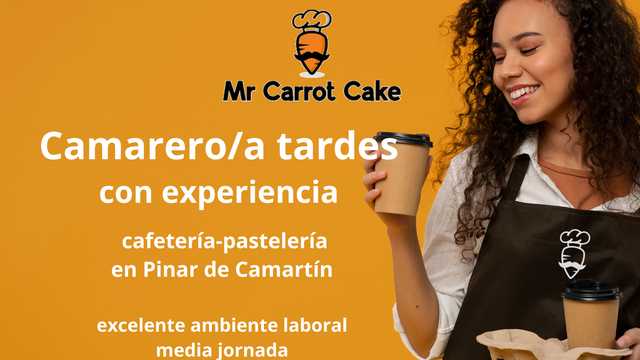 Camarero TARDES  MEDIA JORNADA