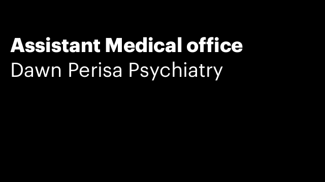 Assistant Medical office