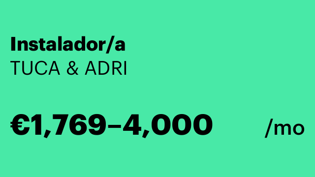 Instalador/a