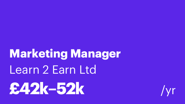 Marketing Manager