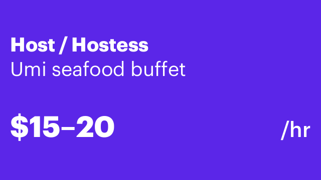 Host / Hostess