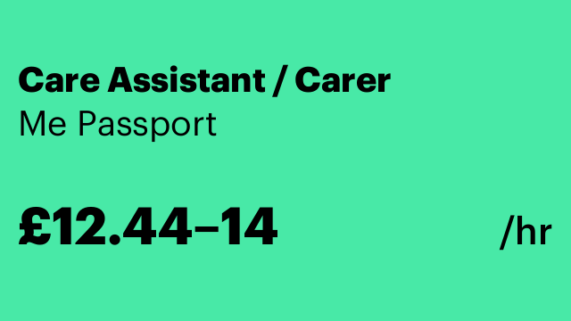 Care Assistant / Carer