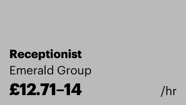 Receptionist