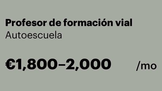 Profesor de formación vial