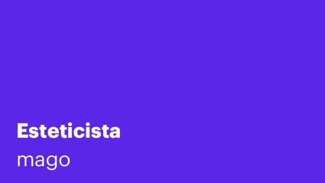 Esteticista