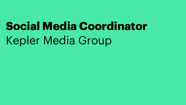 Social Media Coordinator
