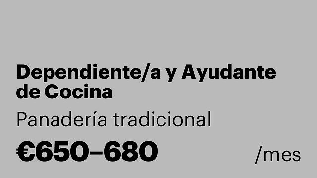 Dependiente/a y Ayudante de Cocina