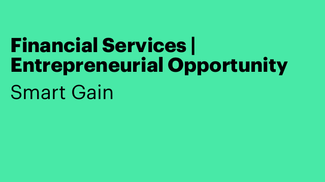 Financial Services | Entrepreneurial Opportunity