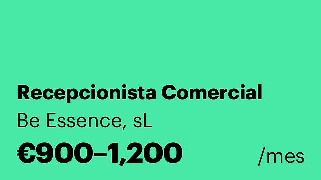 Recepcionista Comercial