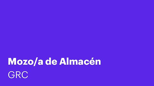 Mozo/a de Almacén