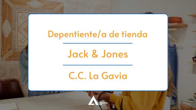 Dependiente/a de Tienda