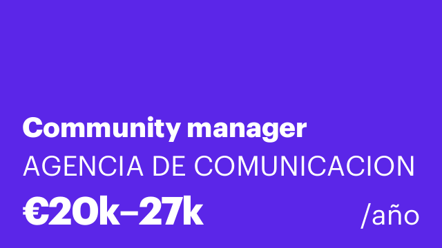 Community manager