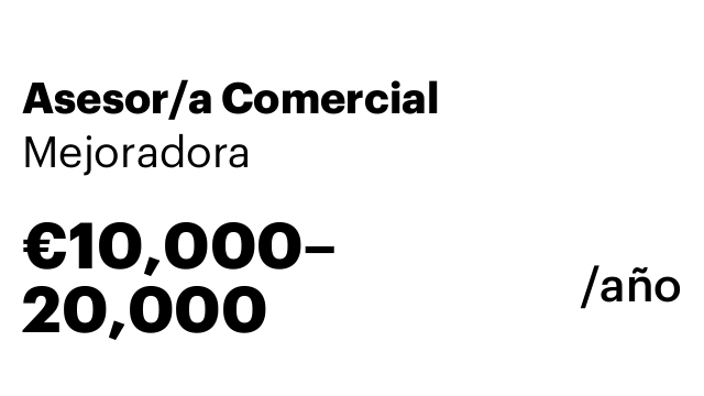 Asesor/a Comercial