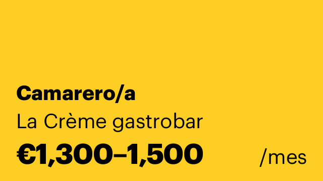 Camarero/a