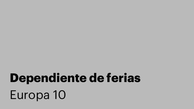 Dependiente de ferias