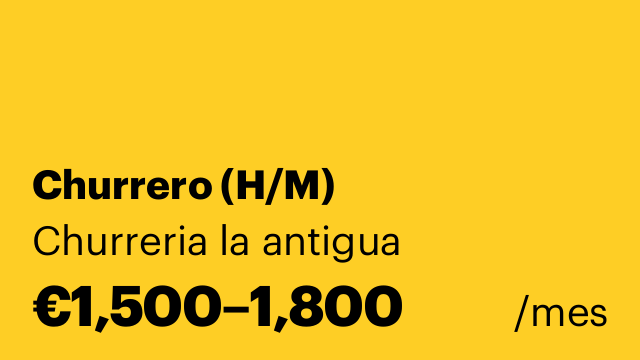 Churrero (H/M)