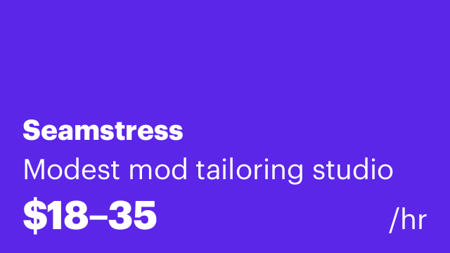 Seamstress