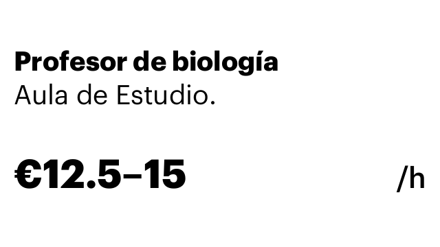 Profesor de biología