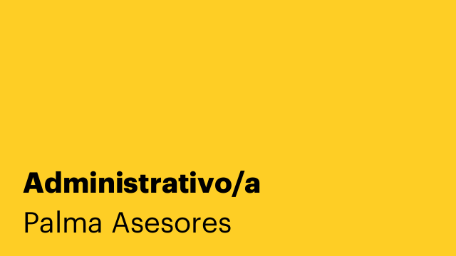 Administrativo/a