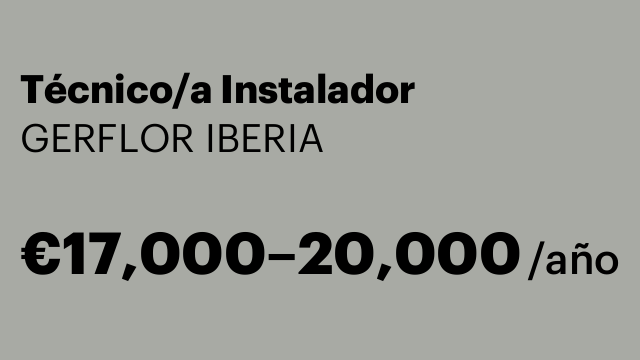Técnico/a Instalador