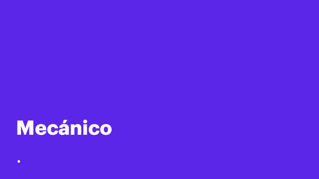 Mecánico