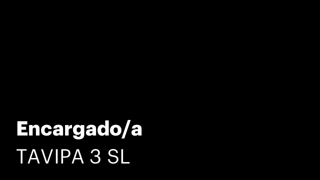 Encargado/a