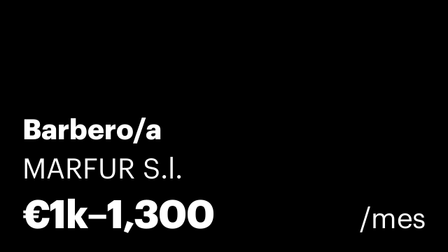 Barbero/a