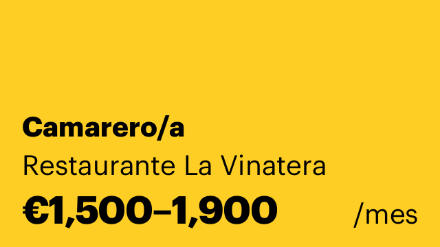 Camarero/a