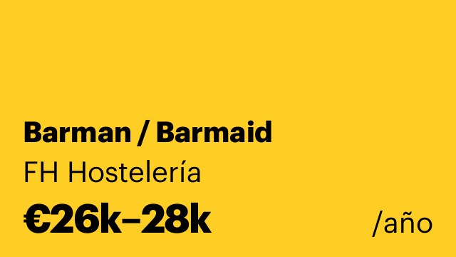 Barman / Barmaid