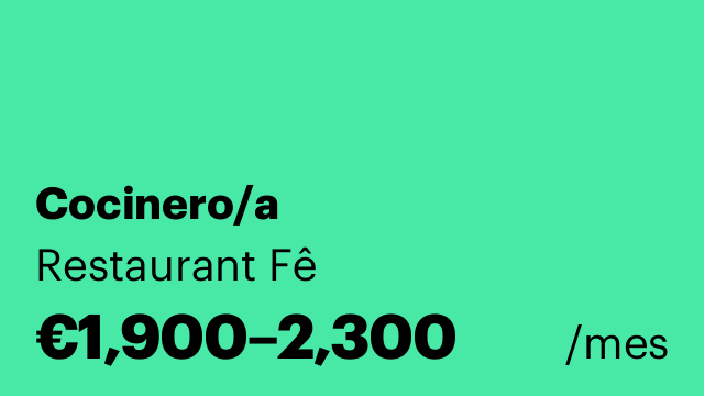 Cocinero/a