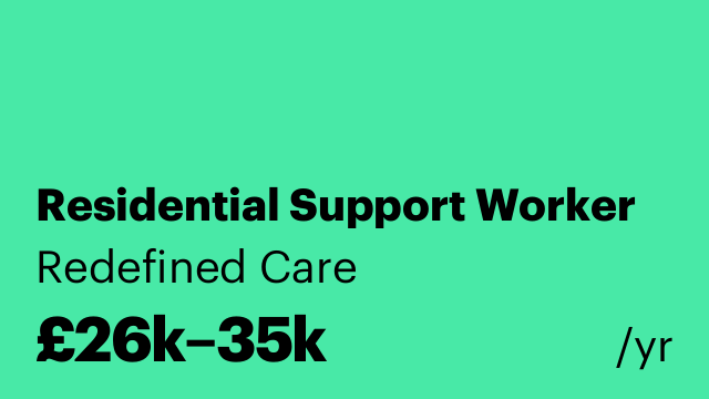 Residential Support Worker