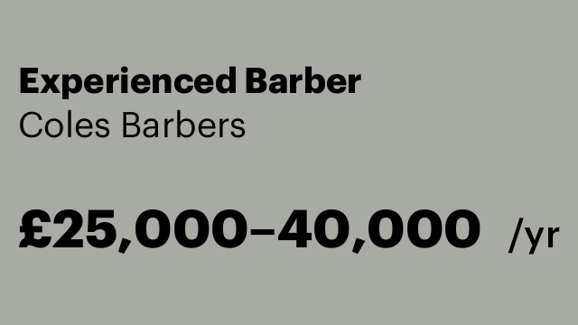 Experienced Barber